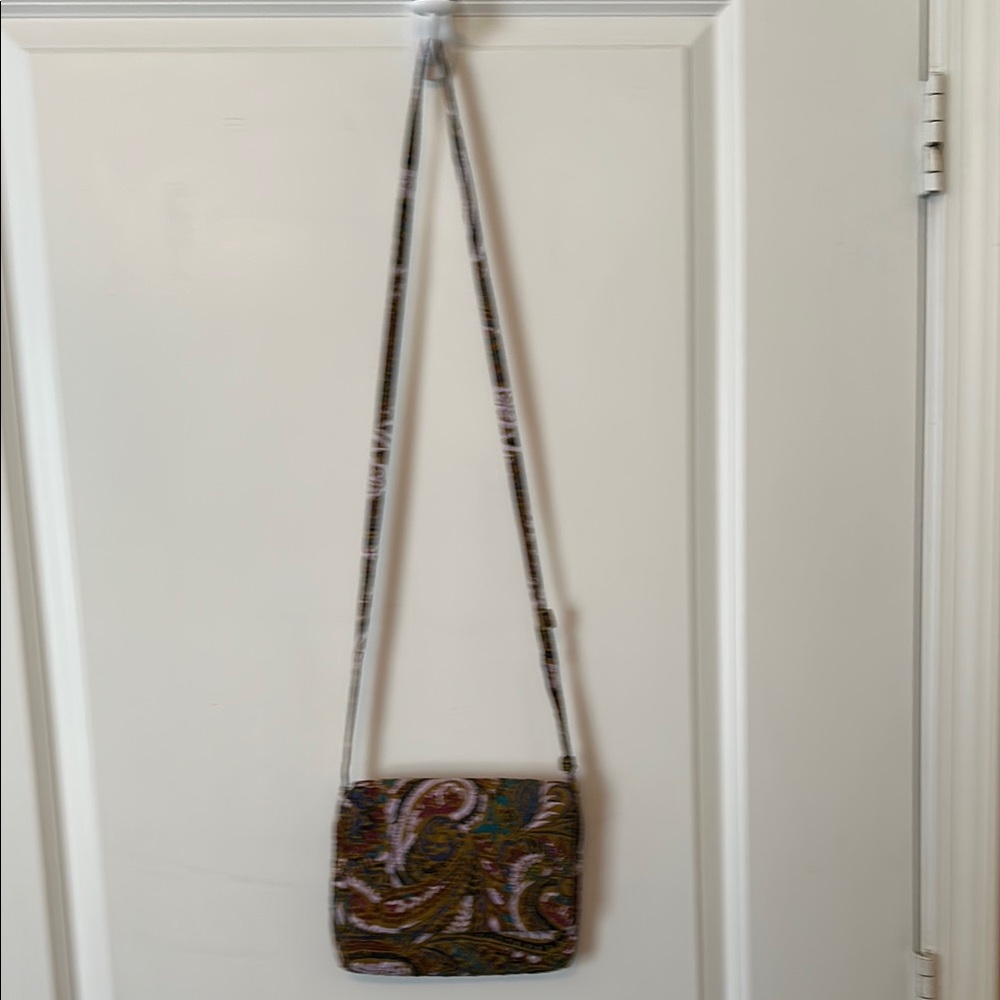Vera Bradley Paisley Crossbody Bag - NWOT - Picture 2 of 8